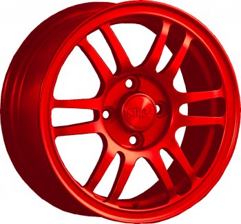 Кованый диск Slik Classic L1712 6.0x14  (Красный (RED))