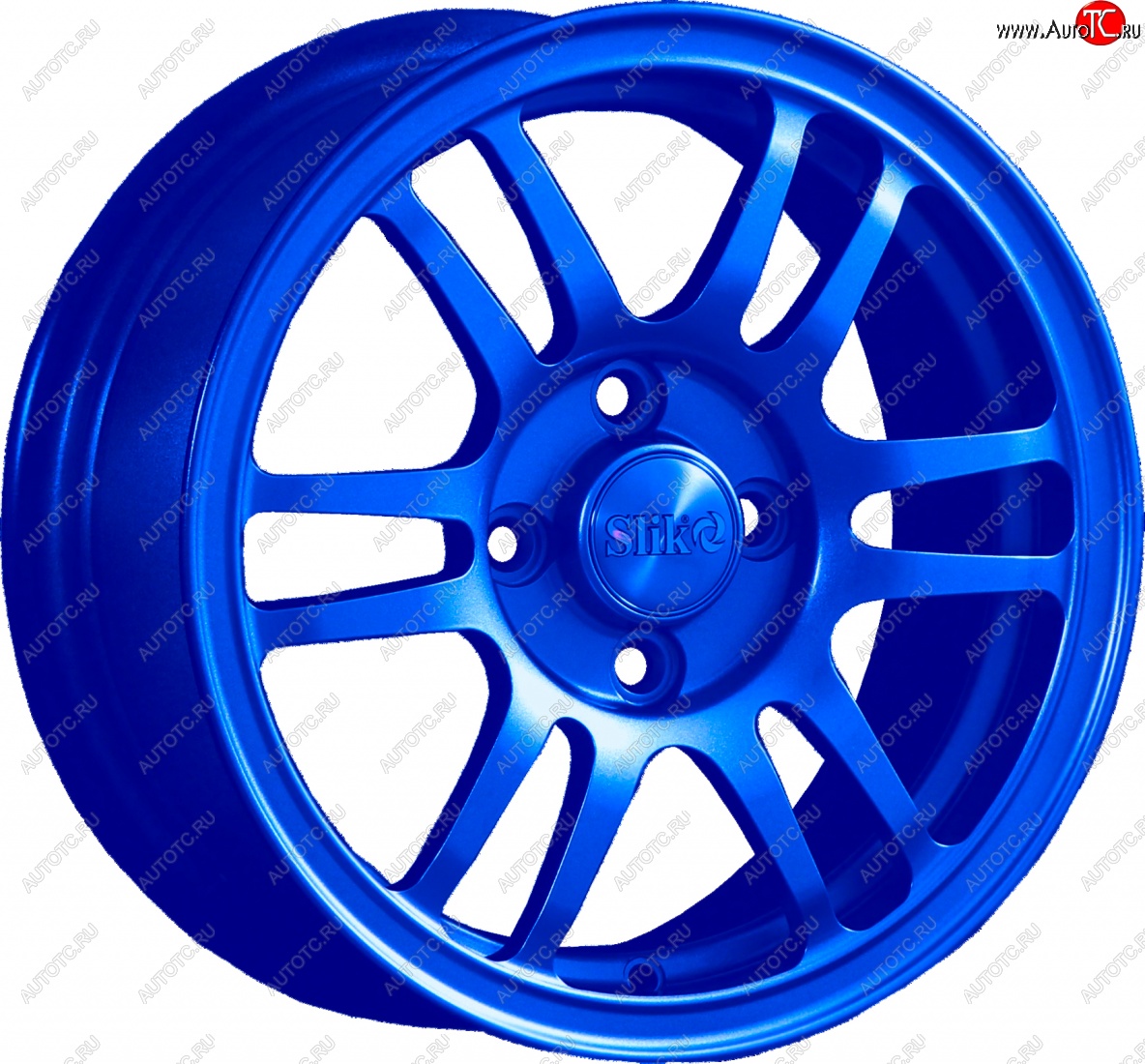 12 799 р. Кованый диск Slik Classic L1712 6.0x14   (Candy синий (Candy BLUE))  с доставкой в г. Керчь