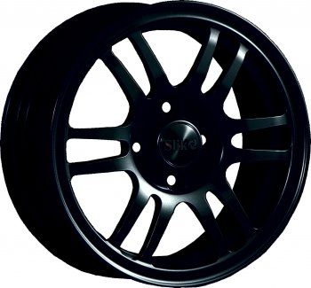 Кованый диск Slik Classic L1712 6.0x14  (Черный глянцевый (BK))