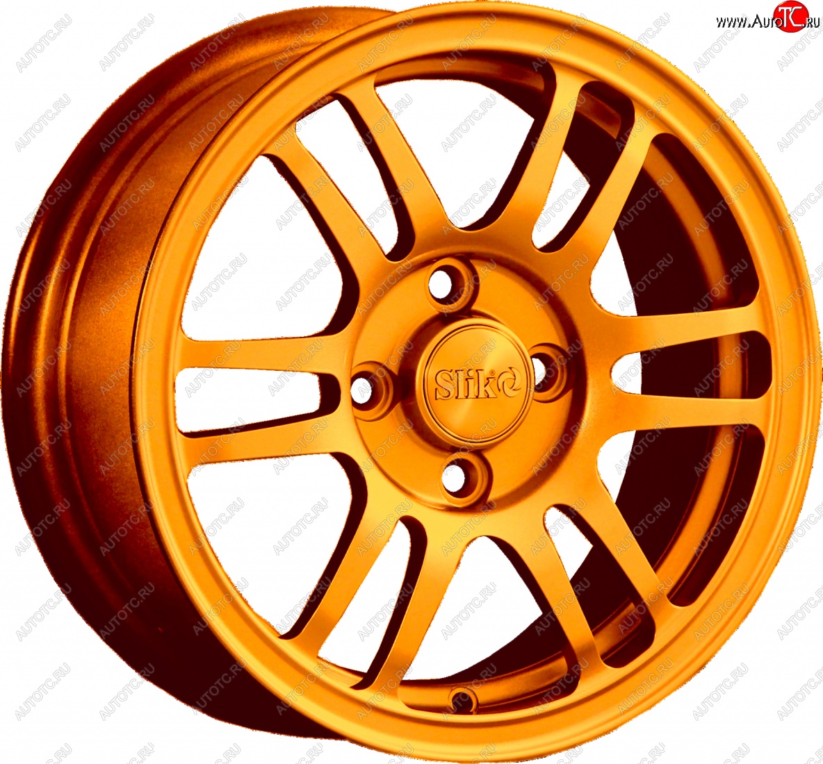 12 799 р. Кованый диск Slik Classic L1712 6.0x14   (Candy медно-оранжевый матовый)  с доставкой в г. Керчь