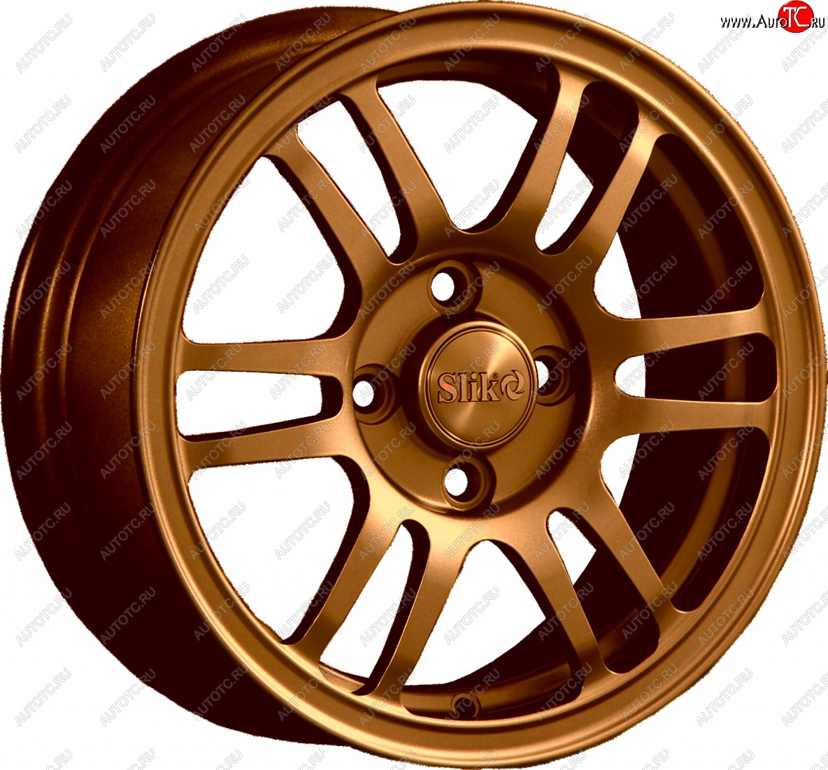 12 799 р. Кованый диск Slik Classic L1712 6.0x14   (Бронза (BRZ))  с доставкой в г. Керчь