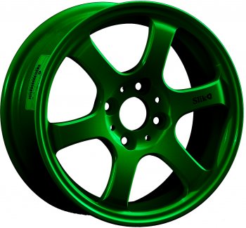 Кованый диск Slik Classic Sport L-1726S 6.0x14  (Зеленый (GREEEN))