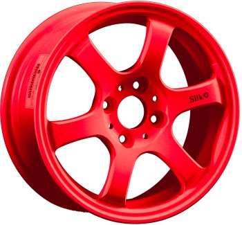 Кованый диск Slik Classic Sport L-1726S 6.0x14  (RAL 3026 ярко алый (3026))