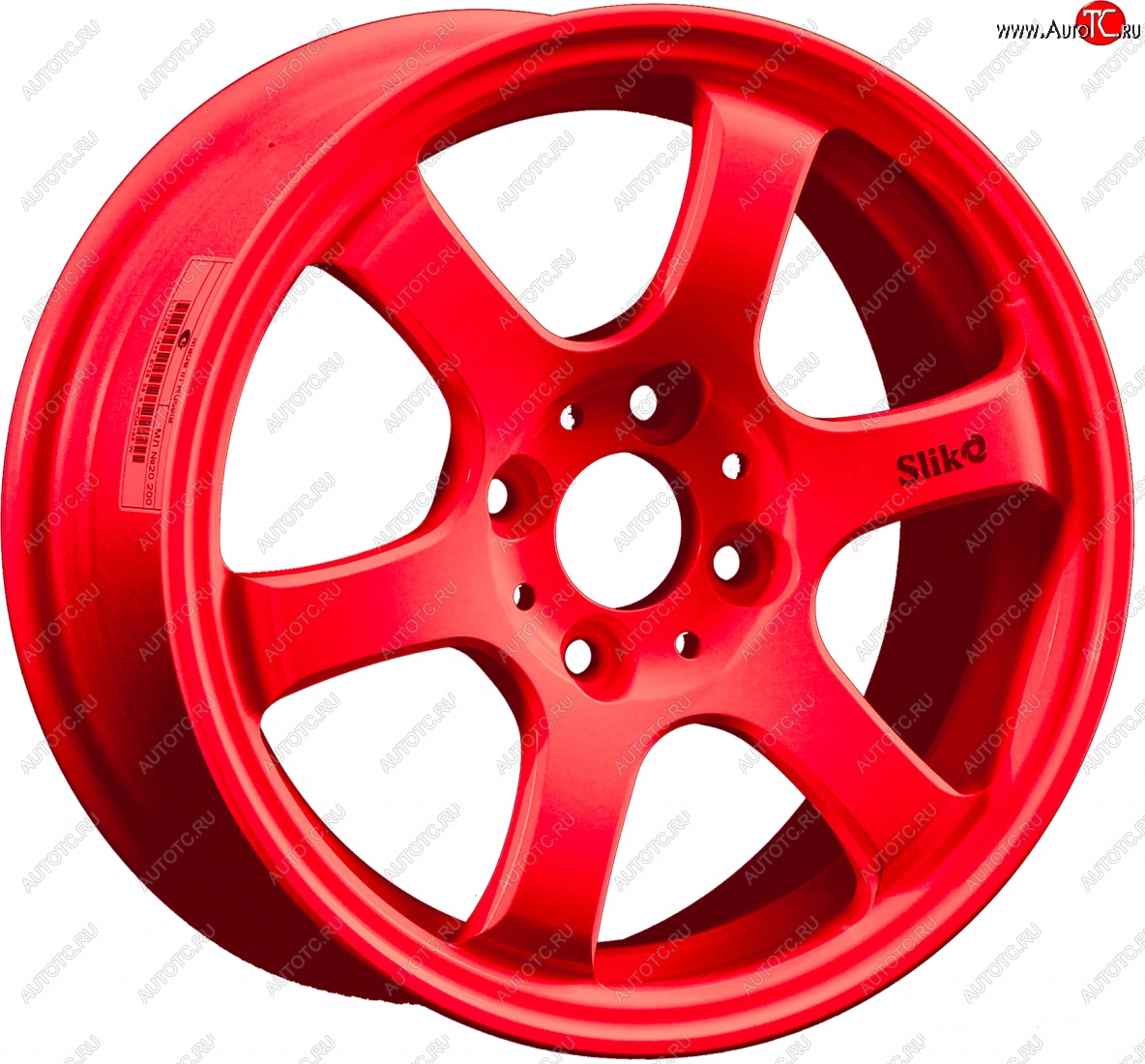 13 499 р. Кованый диск Slik Classic Sport L-1726S 6.0x14   (RAL 3026 ярко алый (3026))  с доставкой в г. Керчь
