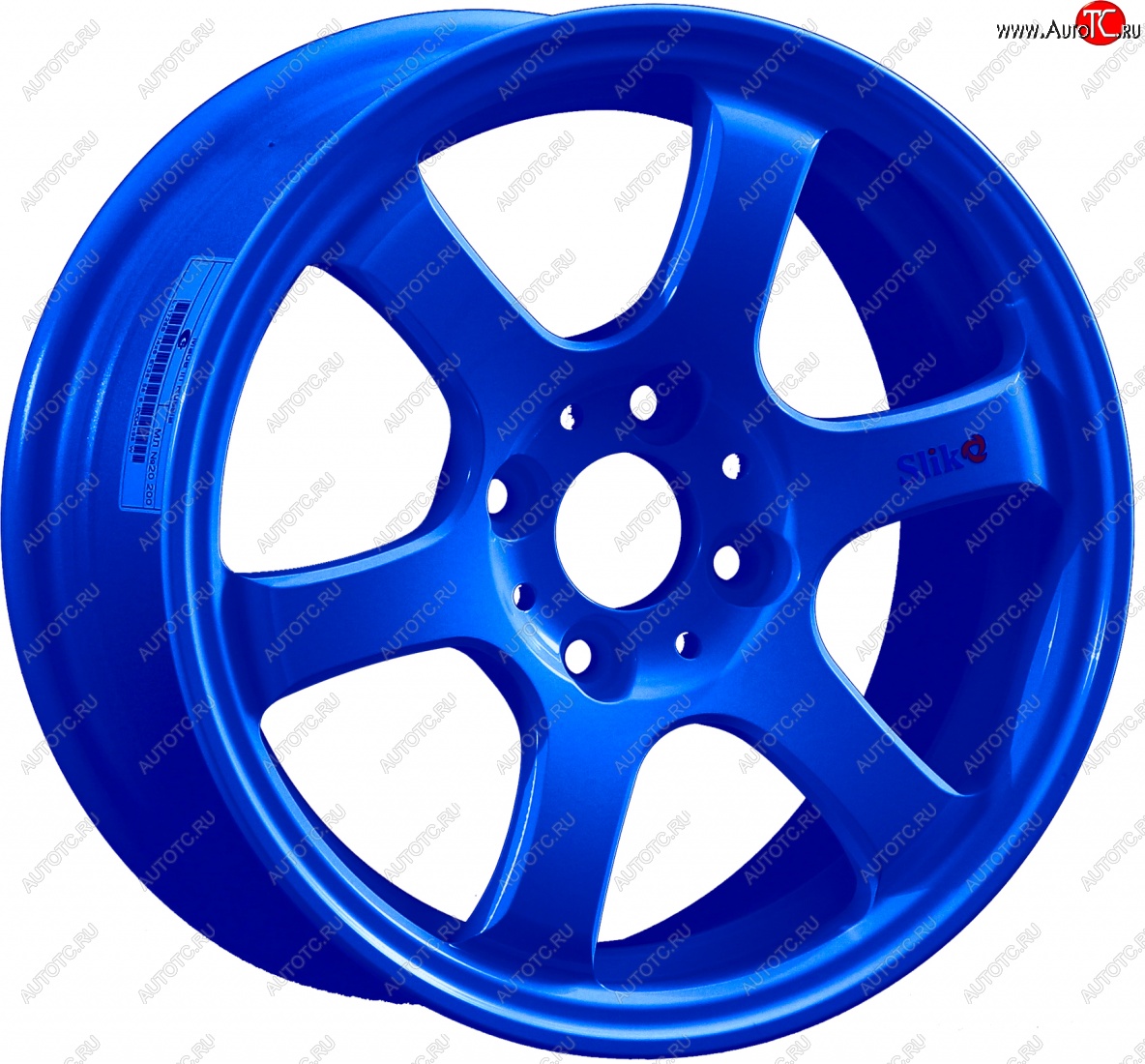 13 499 р. Кованый диск Slik Classic Sport L-1726S 6.0x14   (Candy синий (Candy BLUE))  с доставкой в г. Керчь