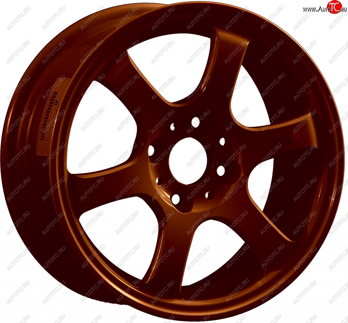 13 499 р. Кованый диск Slik Classic Sport L-1726S 6.0x14   (Коньячная бронза матовый (MBRZCGN))  с доставкой в г. Керчь