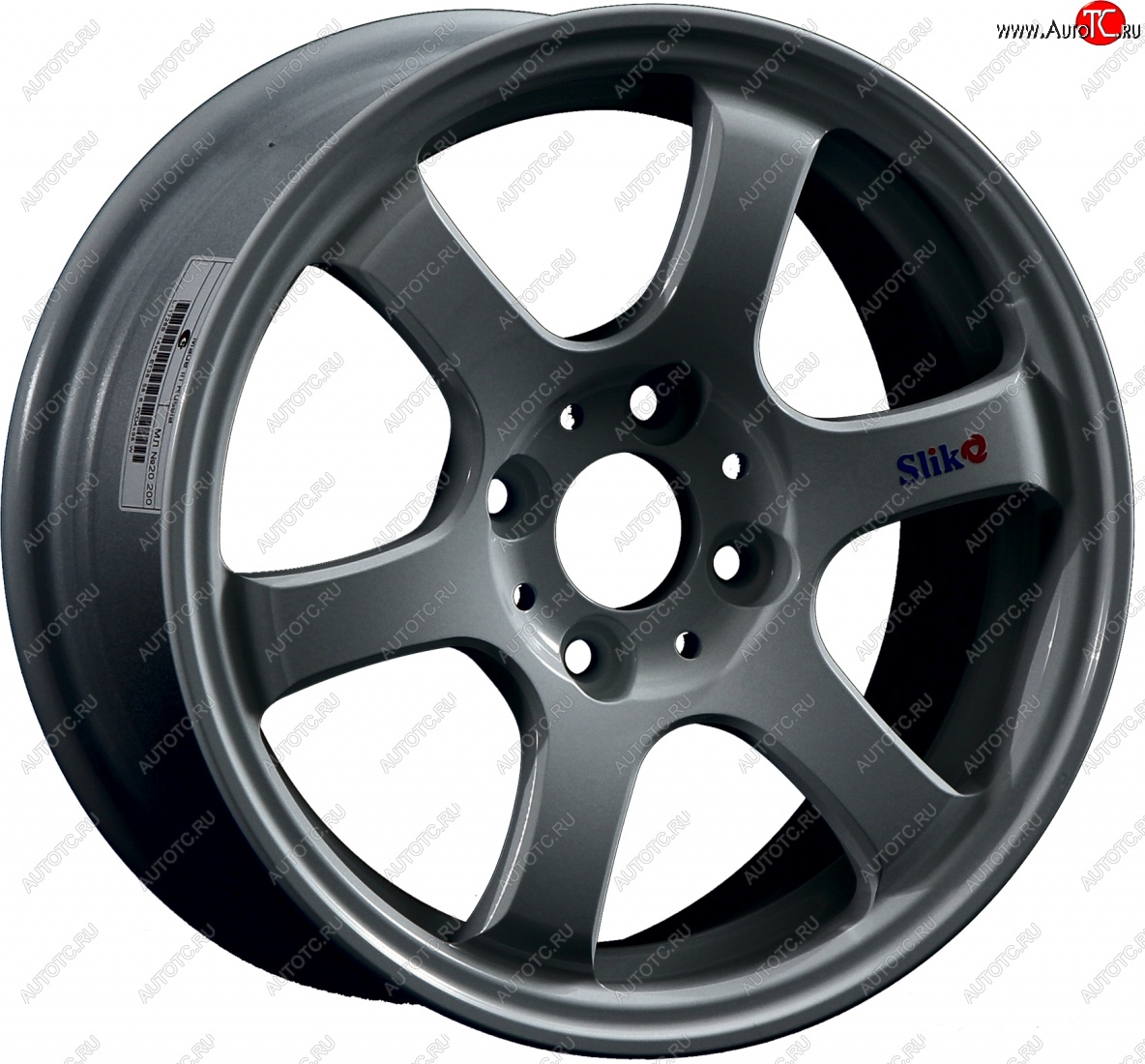 13 499 р. Кованый диск Slik Classic Sport L-1726S 6.0x14   (Графит матовый (GRF2))  с доставкой в г. Керчь