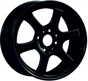 Кованый диск Slik Classic Sport L-1726S 6.0x14  (Черный глянцевый (BK))