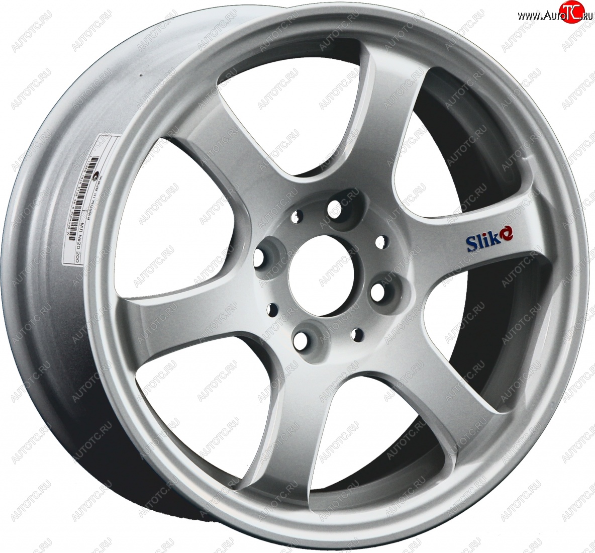 13 499 р. Кованый диск Slik Classic Sport L-1726S 6.0x14   (Серебристый темный (S25))  с доставкой в г. Керчь