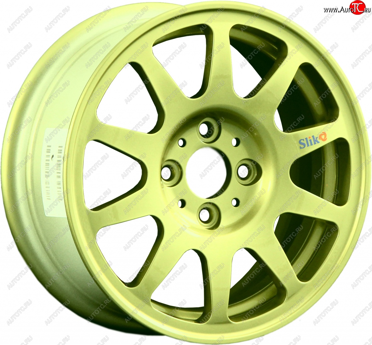 13 499 р. Кованый диск Slik Classic Sport L-1727S 6.0x14   (Золотой (G))  с доставкой в г. Керчь