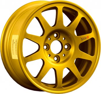 Кованый диск Slik Classic Sport L-1727S 6.0x14  (Ярко желтый RAL1021 (YELLOW))