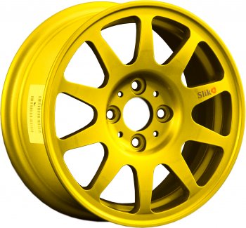 Кованый диск Slik Classic Sport L-1727S 6.0x14  (Candy ярко-желтый (Candy YELLOW))