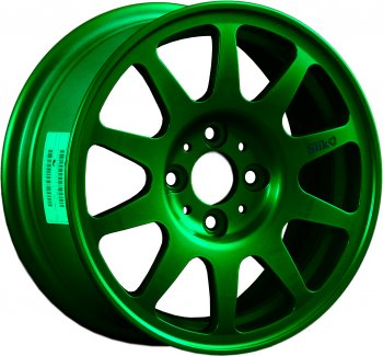 Кованый диск Slik Classic Sport L-1727S 6.0x14  (Зеленый (GREEEN))