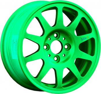 Кованый диск Slik Classic Sport L-1727S 6.0x14  (RAL 6038 ярко-зеленый (6038))