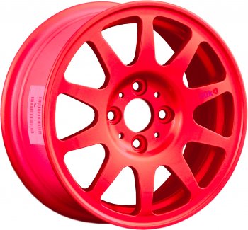 Кованый диск Slik Classic Sport L-1727S 6.0x14  (RAL 3026 ярко алый (3026))