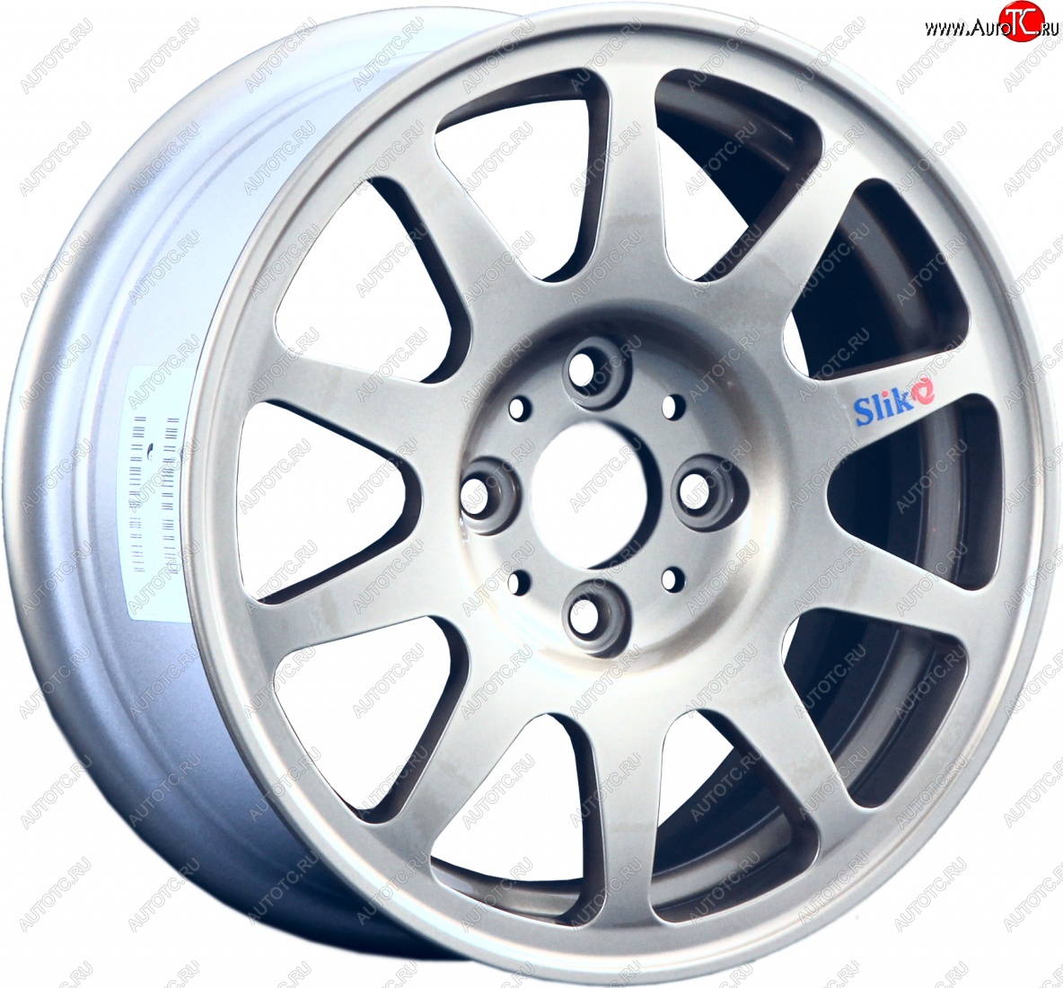 12 199 р. Кованый диск Slik Classic Sport L-1727S 6.0x14 Ford Fiesta 6 хэтчбэк 5 дв. рестайлинг (2012-2019) 4x108.0xDIA63.4xET38.0 (Серебристый светлый (S16))