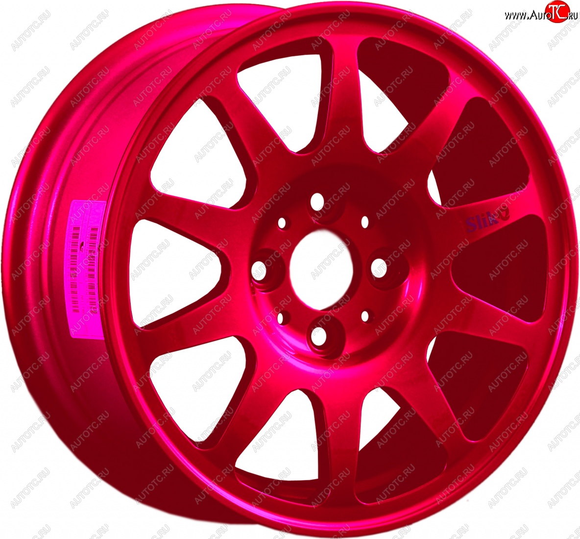 13 499 р. Кованый диск Slik Classic Sport L-1727S 6.0x14   (Candy рубиновый (Candy RUBIN))  с доставкой в г. Керчь