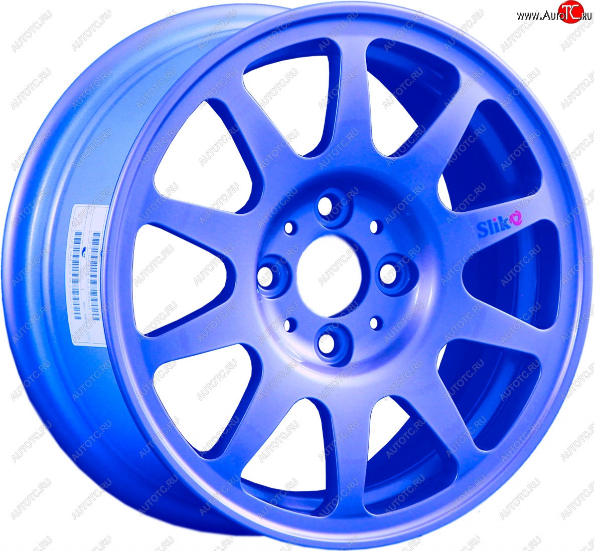 13 499 р. Кованый диск Slik Classic Sport L-1727S 6.0x14   (Синий (BLUE))  с доставкой в г. Керчь