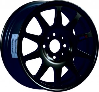 Кованый диск Slik Classic Sport L-1727S 6.0x14  (Черный глянцевый (BK))