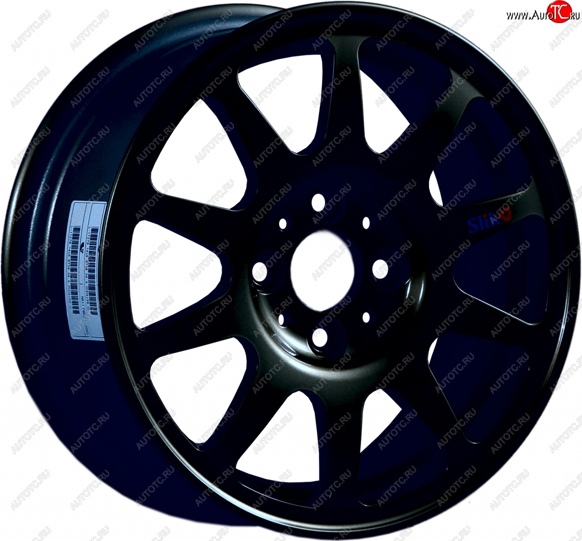 13 499 р. Кованый диск Slik Classic Sport L-1727S 6.0x14   (Черный глянцевый (BK))  с доставкой в г. Керчь