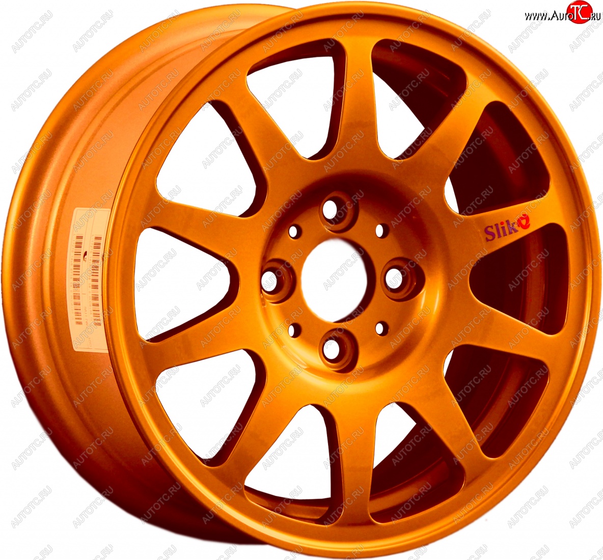 13 499 р. Кованый диск Slik Classic Sport L-1727S 6.0x14   (Candy медно-оранжевый глянцевый)  с доставкой в г. Керчь