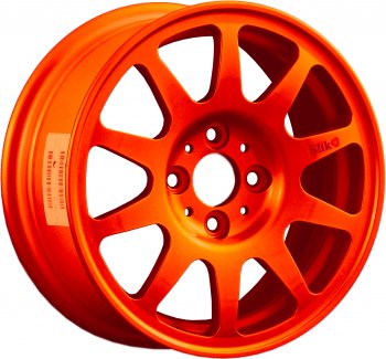 Кованый диск Slik Classic Sport L-1727S 6.0x14  (Ярко оранжевый (ORANGE))