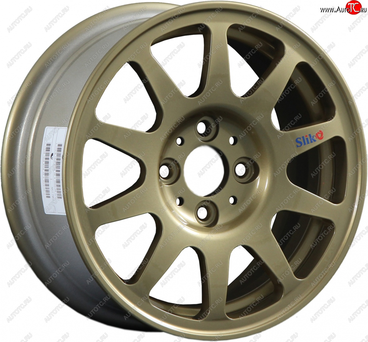 13 499 р. Кованый диск Slik Classic Sport L-1727S 6.0x14   (Бронза (BRZ))  с доставкой в г. Керчь