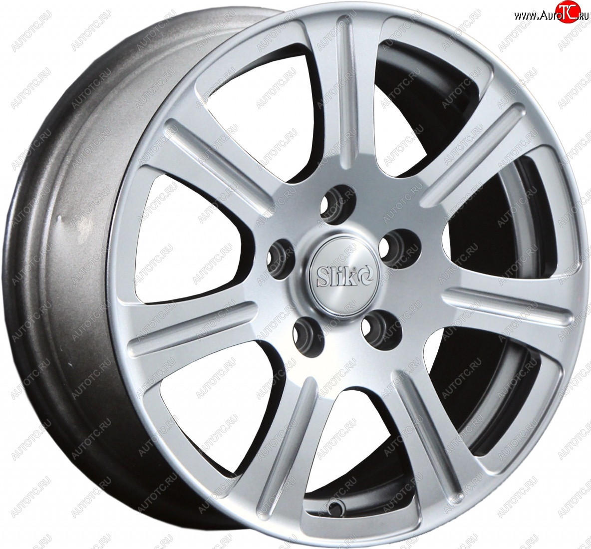 11 899 р. Кованый диск Slik Classic L-1815 6.5x15   (Серебристый светлый (S16))  с доставкой в г. Керчь