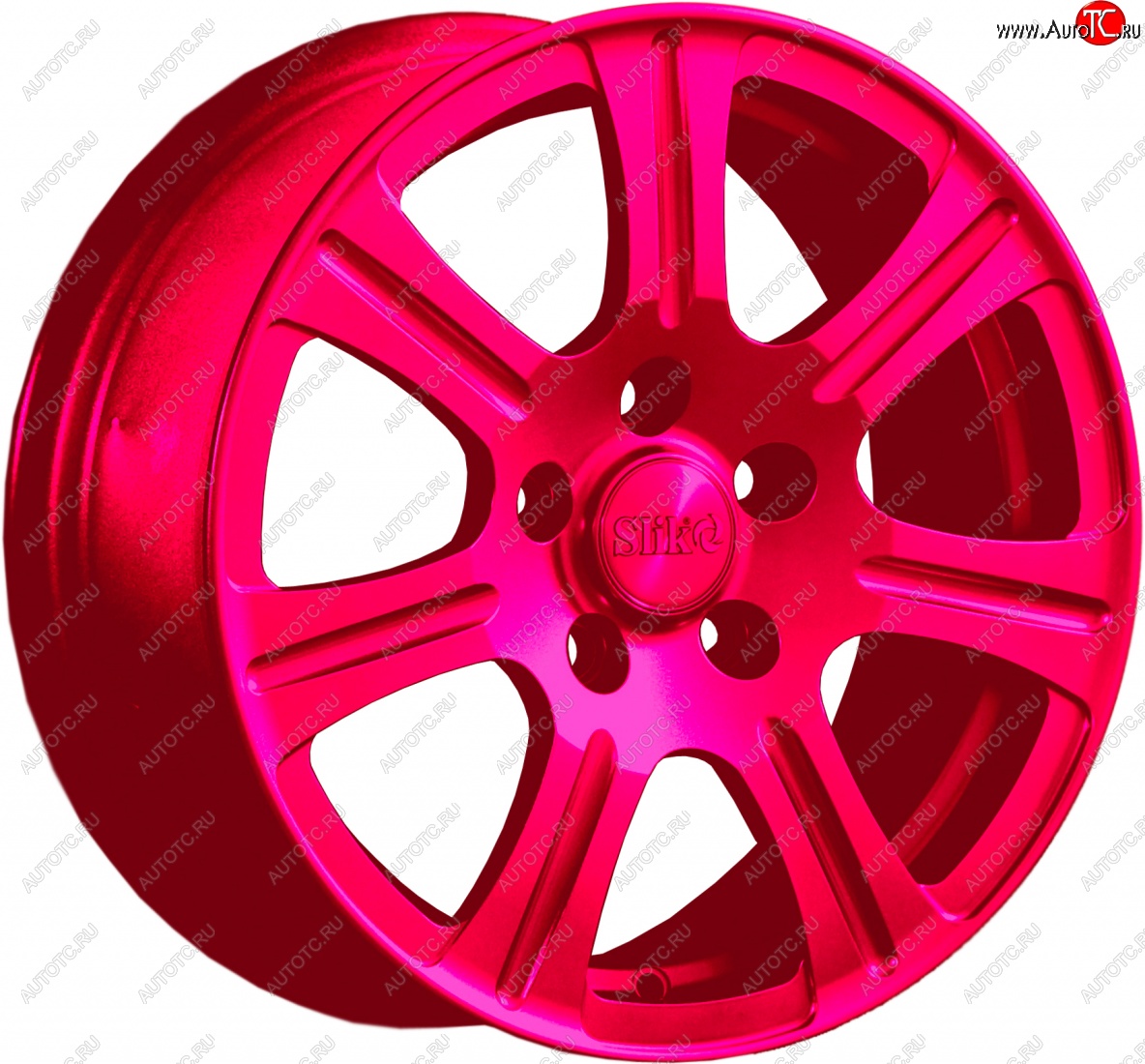11 899 р. Кованый диск Slik Classic L-1815 6.5x15   (Candy рубиновый (Candy RUBIN))  с доставкой в г. Керчь