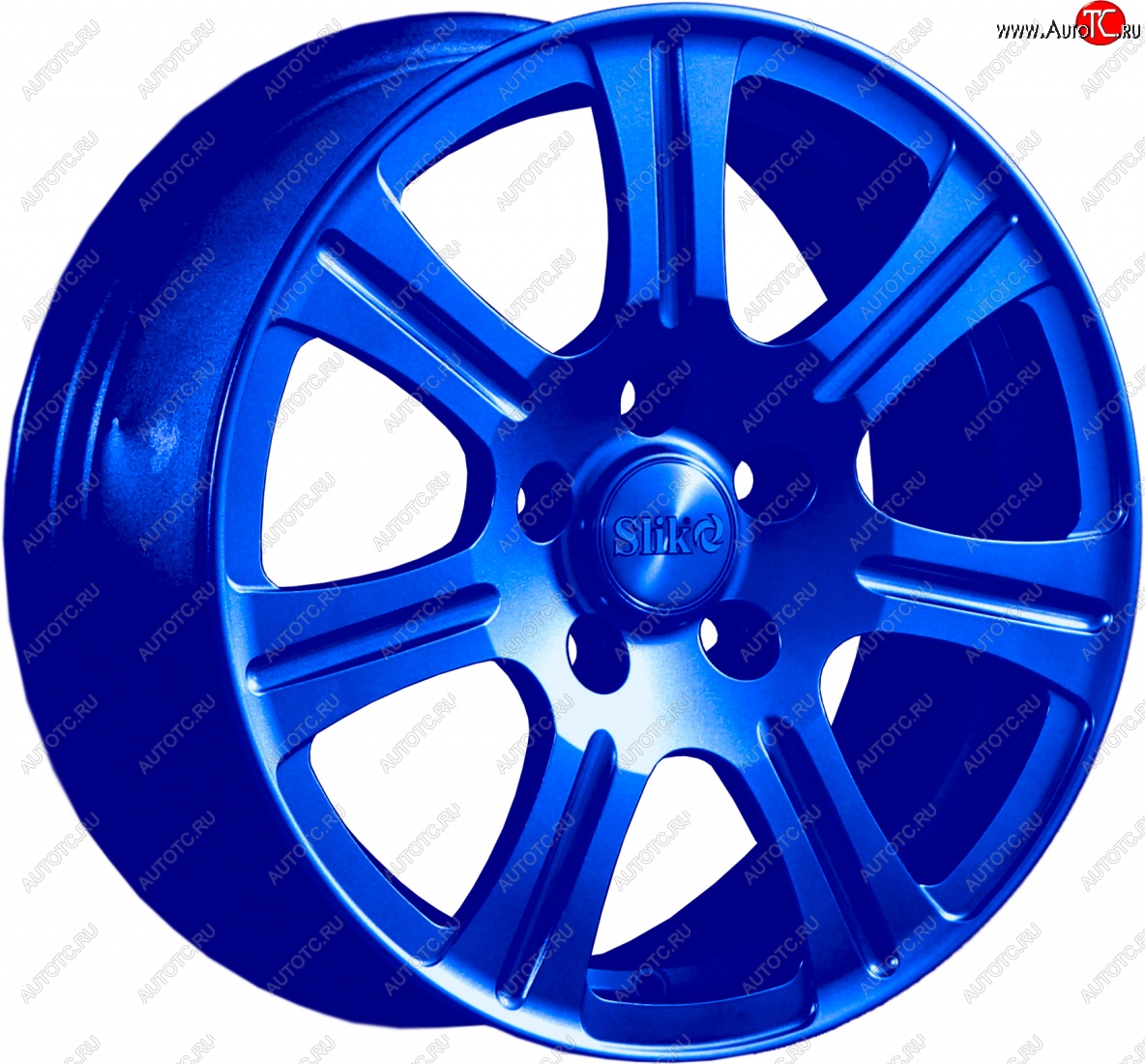 11 899 р. Кованый диск Slik Classic L-1815 6.5x15   (Candy синий (Candy BLUE))  с доставкой в г. Керчь