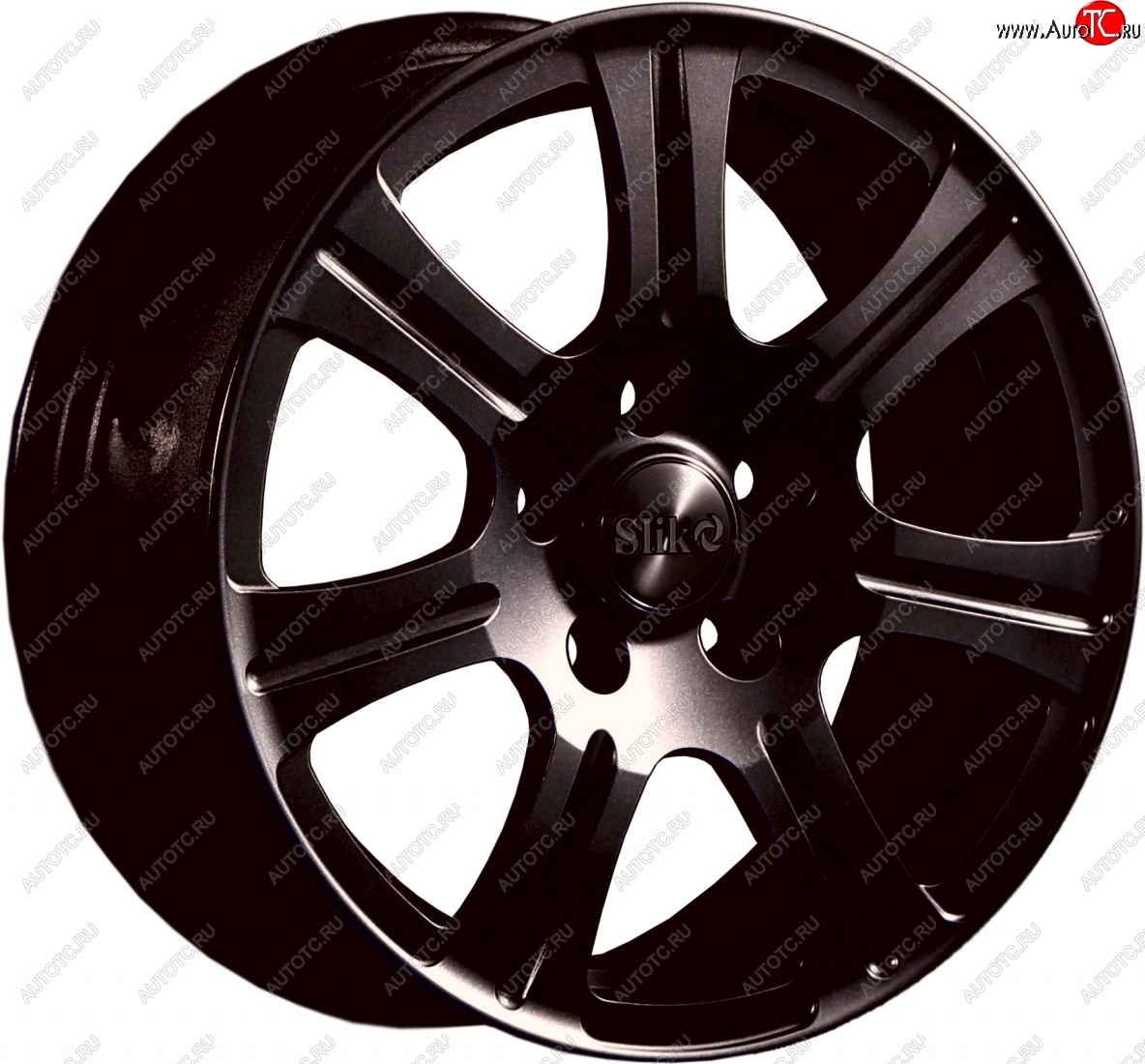 11 899 р. Кованый диск Slik Classic L-1815 6.5x15   (Черный матовый (MB))  с доставкой в г. Керчь