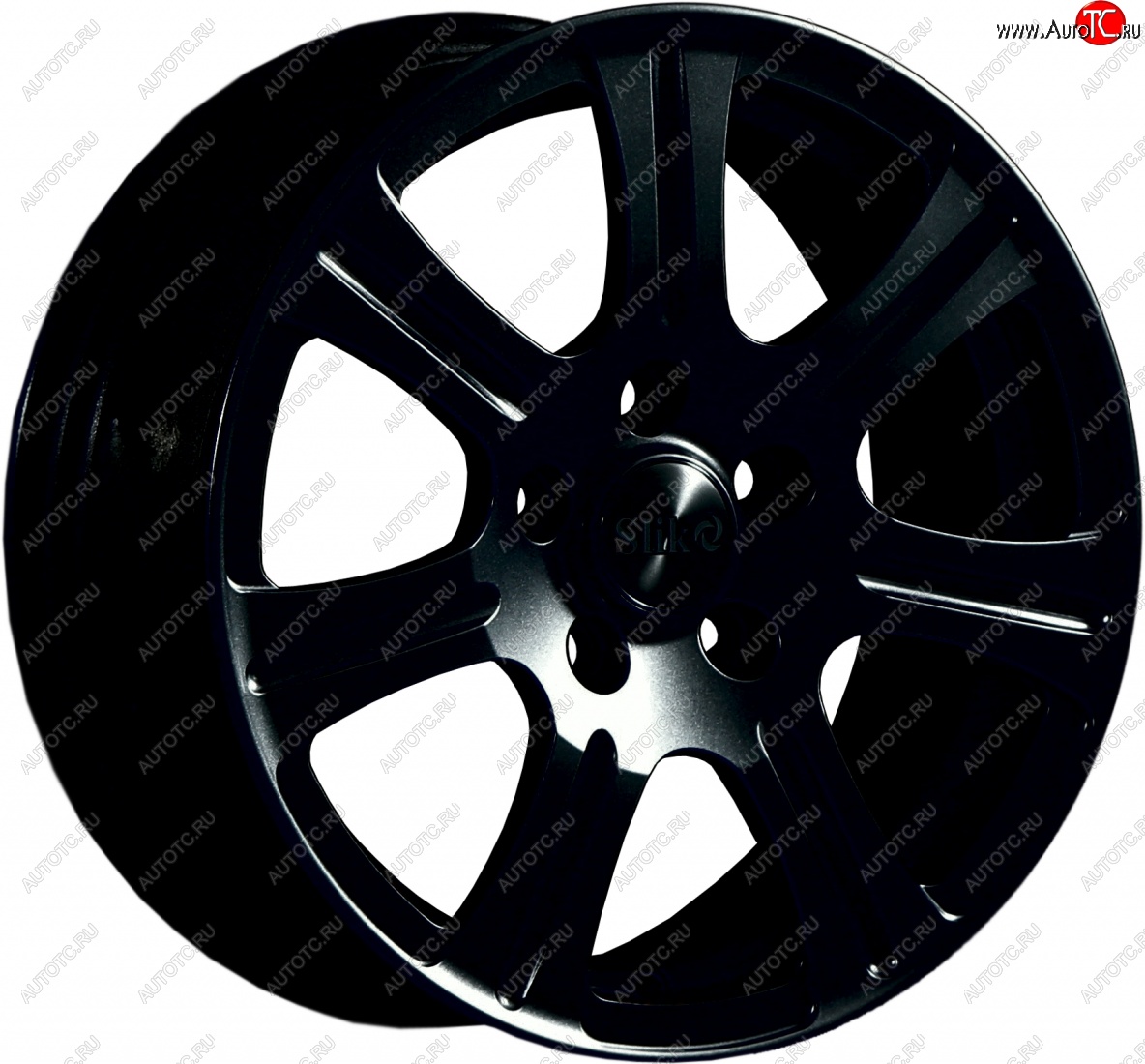 11 899 р. Кованый диск Slik Classic L-1815 6.5x15   (Черный глянцевый (BK))  с доставкой в г. Керчь