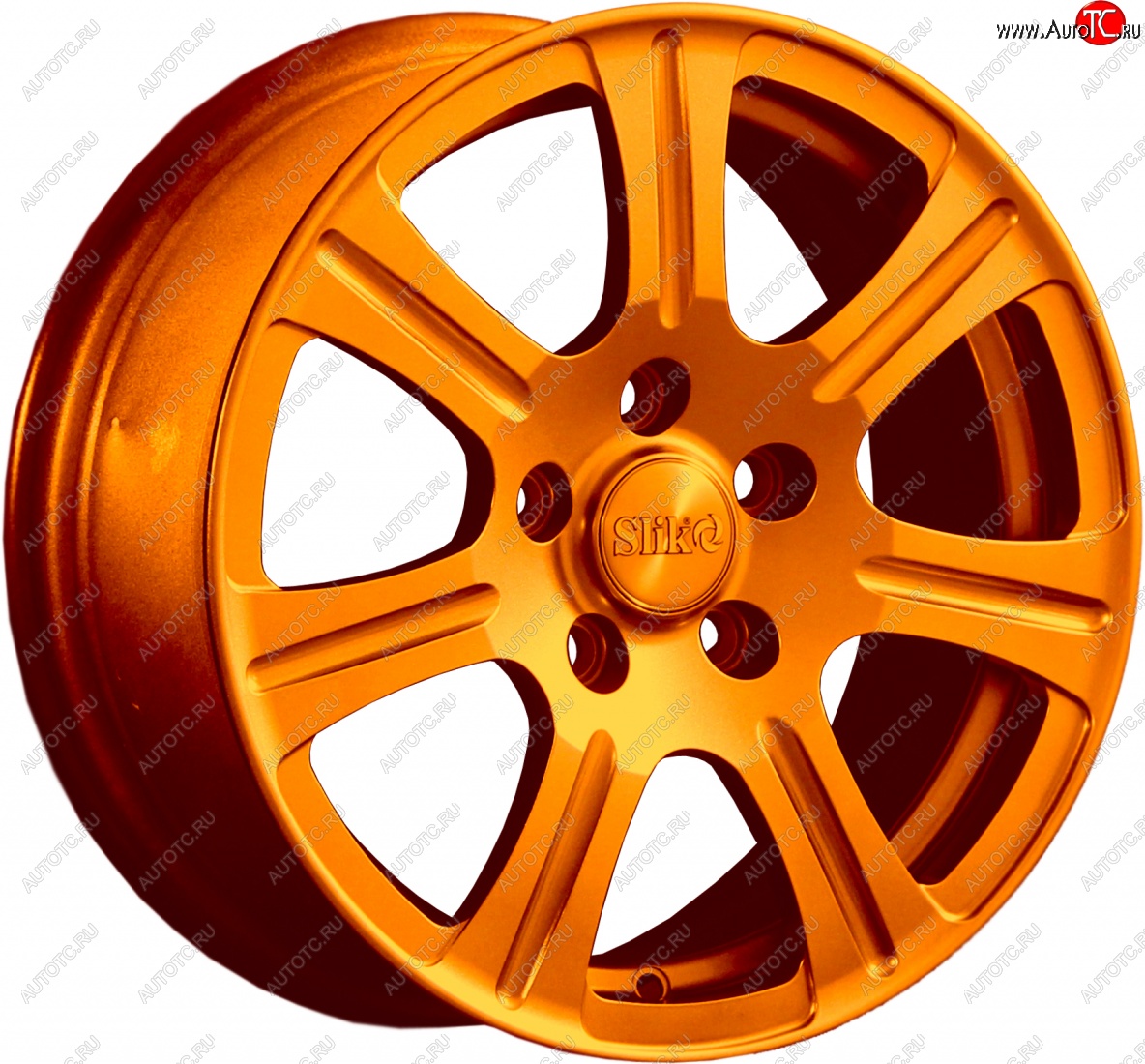 11 899 р. Кованый диск Slik Classic L-1815 6.5x15   (Candy медно-оранжевый глянцевый)  с доставкой в г. Керчь