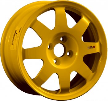 Кованый диск Slik Classic Sport L-181S 5.5x15  (Ярко желтый RAL1021 (YELLOW))
