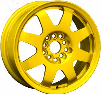 15 599 р. Кованый диск Slik Classic Sport L-181S 6.5x15   (Candy ярко-желтый (Candy YELLOW))  с доставкой в г. Керчь. Увеличить фотографию 2