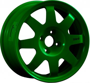 Кованый диск Slik Classic Sport L-181S 6.5x15  (Зеленый (GREEEN))