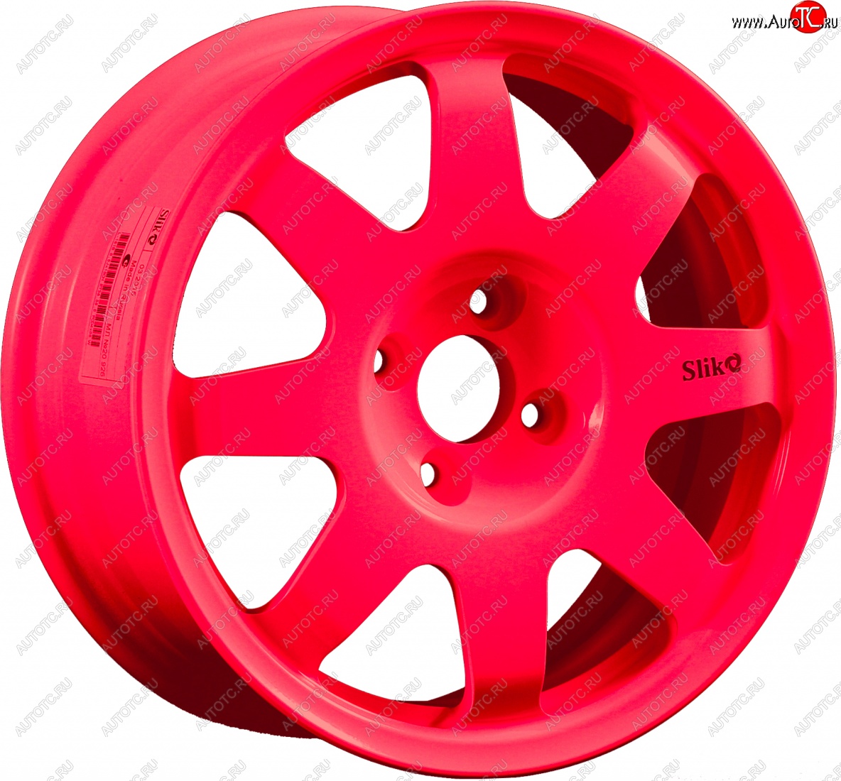 15 599 р. Кованый диск Slik Classic Sport L-181S 6.5x15   (RAL 3026 ярко алый (3026))  с доставкой в г. Керчь