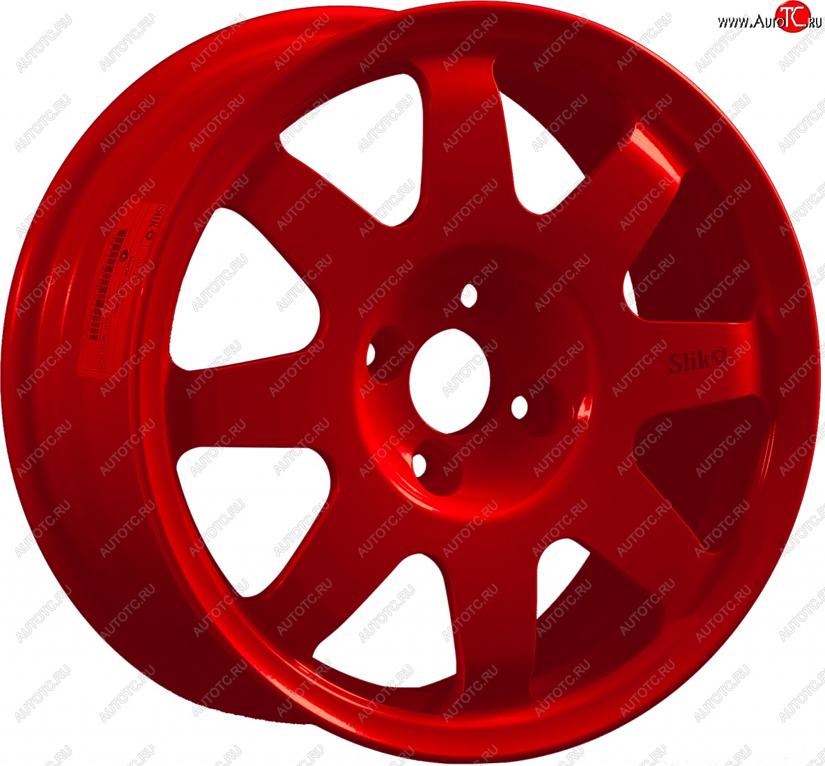 15 599 р. Кованый диск Slik Classic Sport L-181S 6.5x15   (Красный (RED))  с доставкой в г. Керчь