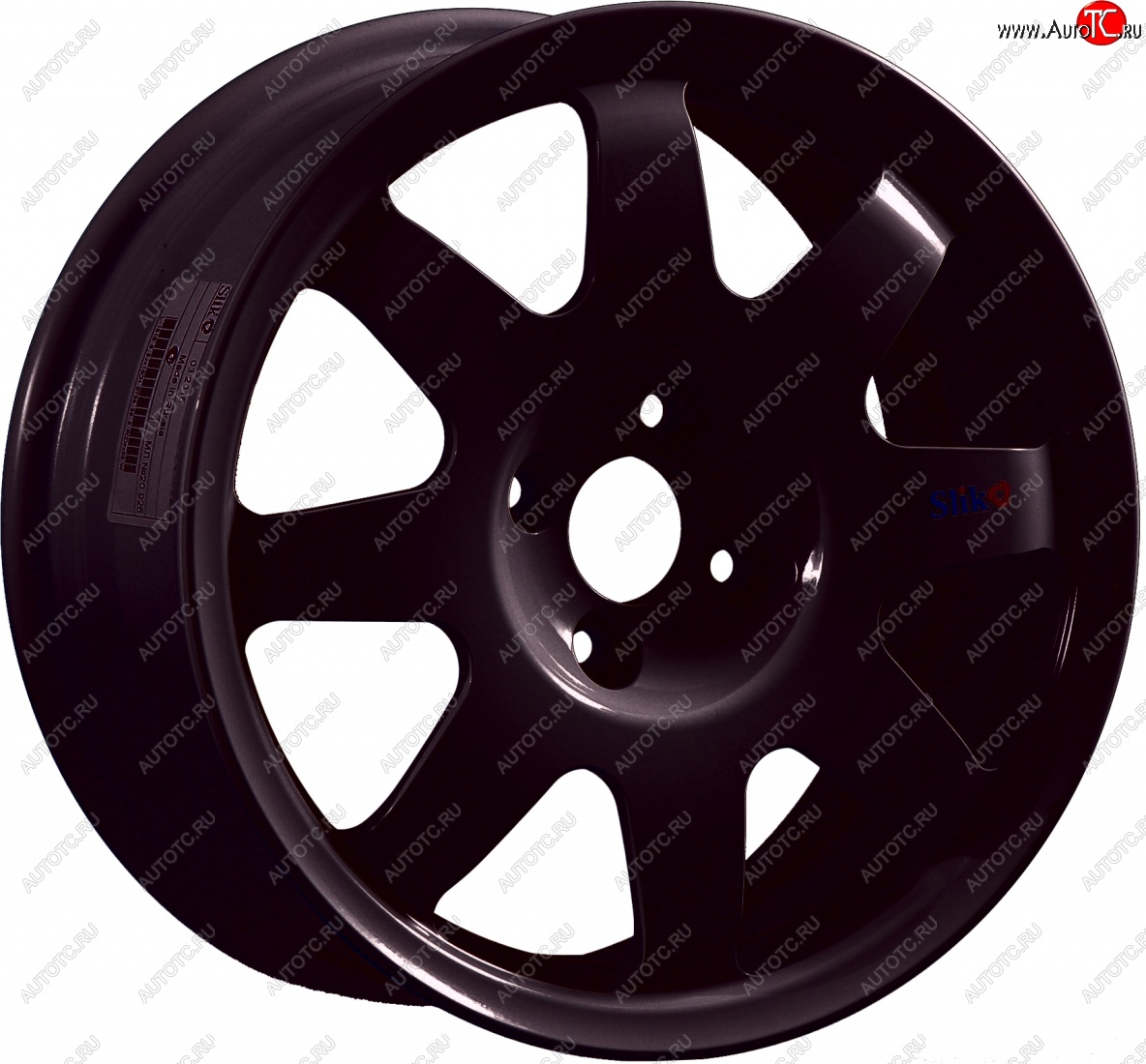 15 599 р. Кованый диск Slik Classic Sport L-181S 6.5x15   (Черный матовый (MB))  с доставкой в г. Керчь