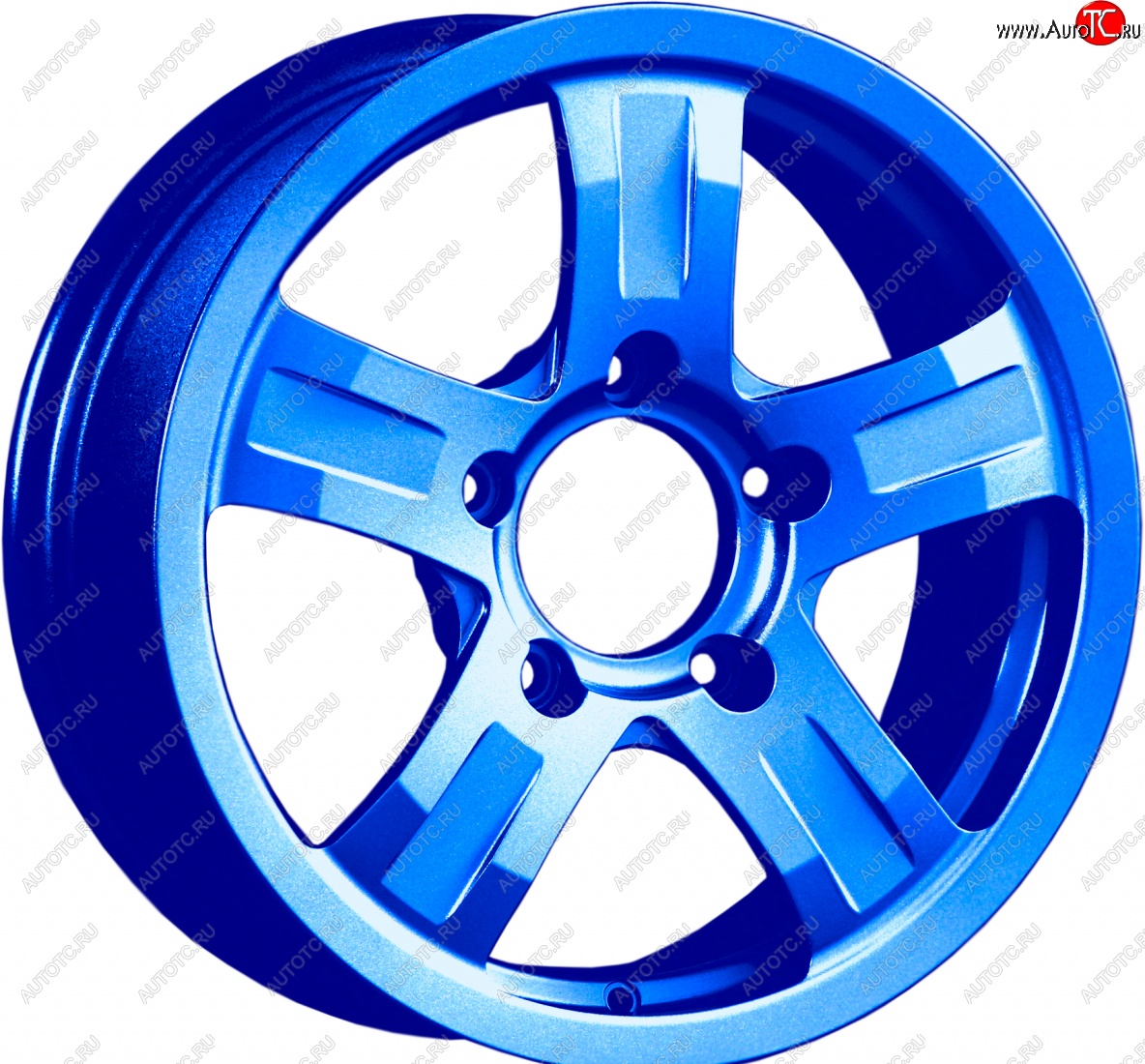 18 999 р. Кованый диск Slik Classic L-208 6.5x16   (Candy синий (Candy BLUE))  с доставкой в г. Керчь