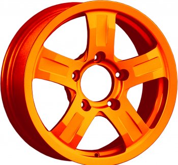 Кованый диск Slik Classic L-208 6.5x16  (Ярко оранжевый (ORANGE))