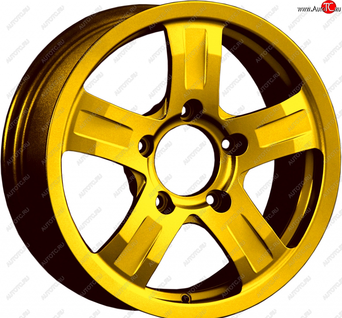 18 999 р. Кованый диск Slik Classic L-208 6.5x16   (Ярко желтый RAL1021 (YELLOW))  с доставкой в г. Керчь
