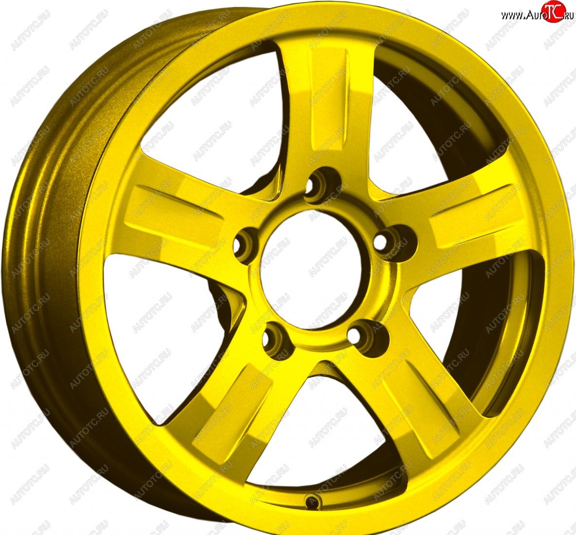 18 999 р. Кованый диск Slik Classic L-208 6.5x16   (Candy ярко-желтый (Candy YELLOW))  с доставкой в г. Керчь