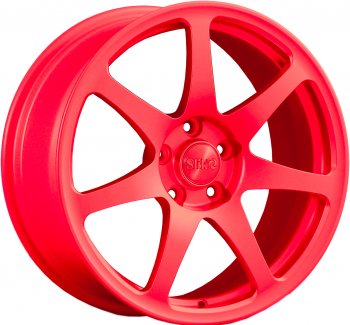 Кованый диск Slik Classic L-722 7.5x17  (RAL 3026 ярко алый (3026))