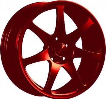 Кованый диск Slik Classic L-722 7.5x17  (Candy красный (Candy RED))