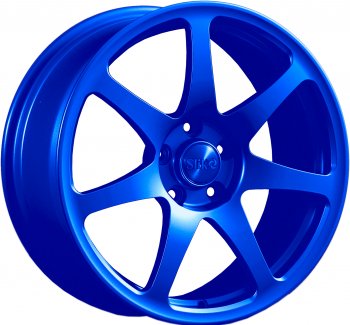 Кованый диск Slik Classic L-722 7.5x17  (Candy синий (Candy BLUE))
