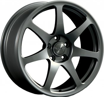 Кованый диск Slik Classic L-722 7.5x17  (Темный хром (DC))