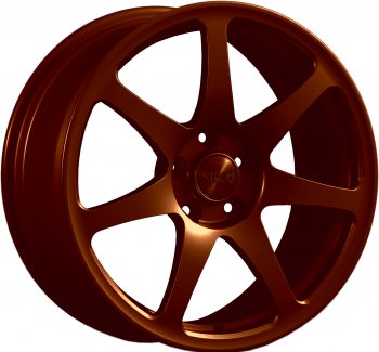 Кованый диск Slik Classic L-722 7.5x17  (Коньячная бронза матовый (MBRZCGN))