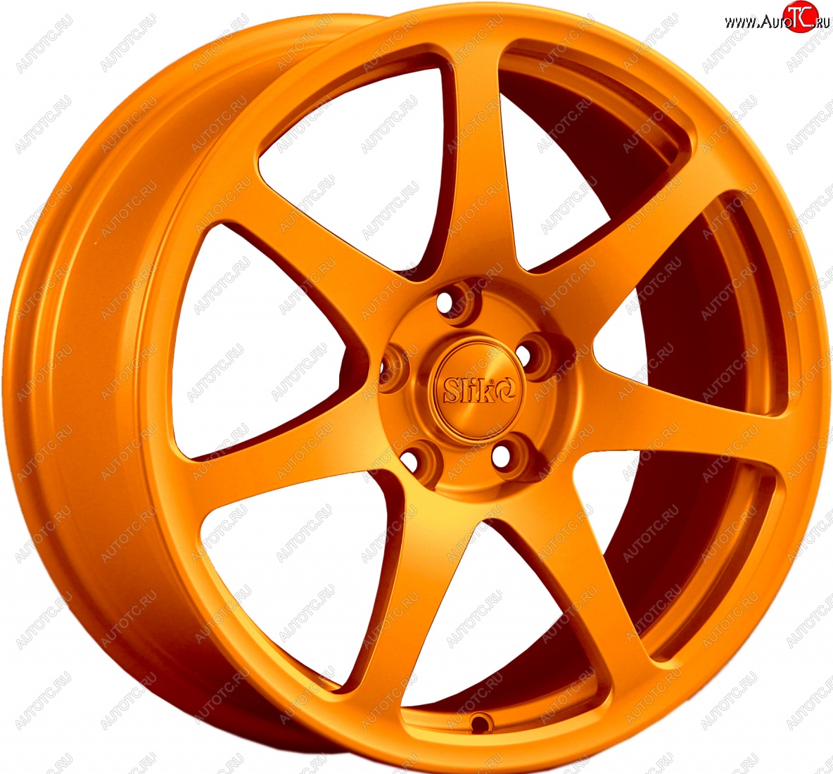 25 599 р. Кованый диск Slik Classic L-722 7.5x17   (Candy медно-оранжевый глянцевый)  с доставкой в г. Керчь