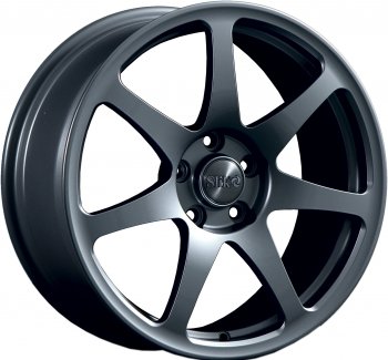 Кованый диск Slik Classic L-722 7.5x17  (Матовый серый титан (TITAN))